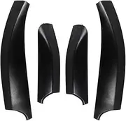 ADCCH Car Front Rear Roof Luggage Rack Cover Roof Rack Protection Cover Shell Car Exterior Accessories Compatible for Kia Sportage 2004 2005 2006 2007(1 Set)