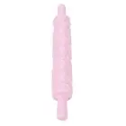 (HeartShape)Fondant Rolling Pin Plastic Embossed Roller For Cookies Biscuits H
