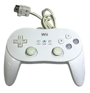 Genuine Nintendo Wii White Classic Controller Pro Remote SNES NES Mini (Pre-Owned)