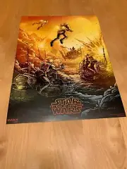 Star Wars The Rise Of Skywalker AMC IMAX Poster Week 3 Jet Trooper Tread Speeder