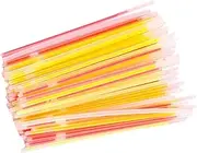 Kisangel 100pcs Luminous Party Supplies Plastic Glow Sticks Boys and Girls Party Toys Dark Decorations Diy Glow Sticks Bracelets