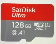 SanDisk 128GB Ultra microSDXC UHS-I Memory Card - 100MB/s, C10, U1, 100MB/s