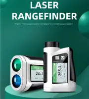 Golf Rangefinder 1000m Laser Range Finder Distance Slope Angle Vibration USB Rec