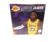 LeBron James 2022 Wall Calendar / New