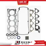 97-02 MLS Cylinder Head Set For Mitsubishi Mirage 1.8L L4 SOHC 16v DNJ HGS157 (for: Mitsubishi)