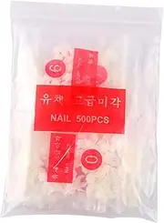 OHPHCALL French Nail Pieces 500 Lengthened Fake Nails Tips Manicure Tools for Salon or Home