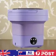 Mini Washer 6.5L Compact Washing Machine Foldable 3 Modes for Student Dormitory