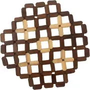 Bamboo Trivet Mat Set for Instant Hot Pot/Dishes/Bowl/Teapot/Pads/Hot Pot