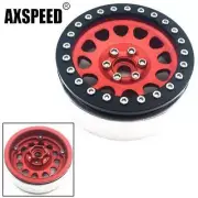 1PCS 2.2" Aluminum Wheel Rims 1/10 Beadlock For RC Crawler Wraith 4WD D90 Cars