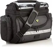 Topeak Tourguide DX Bicycle Handlebar Bag, 8.1 Litre Capacity, Black
