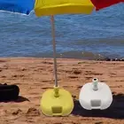 Sun Umbrella Base Pole Holder Sand Water Filled Stable Durable Umbrella Base