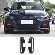 ABS Glossy Black Front Fog Light Frame Trim For BMW 4 Series 2021-2023 (2-door)