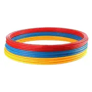 12pcs Training Ring Footwork Speed Soccer Practice For Tennis Football Agility