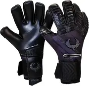 Renegade GK Eclipse Professional Goalie Soccer Gloves (Sizes 7-12, 4 Styles, Level 5) 4mm EXT Contact Grip | Pro Goalkeeper Gloves for Elite Play | Maximum Grip & Protection
