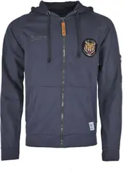 Top Gun 3018, zip hoodie , color: Dark Blue , size: XXL