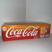 NEW!! Coca •Cola ( Orange Cream ) Orange Vanilla Flavor /12 Pk. [BB: OCT 2025]