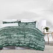 Double Bed Quilt Covers - Eden Sage Green Quilt Cover