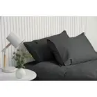 Sheraton Luxury Fitted Sheet Set 1000TC Cotton Rich for Queen Size Bed Fossil