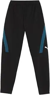 Puma 525252 Men's Running Gym Training Long Pants, RF Knit Pants, Spring and Summer Colors, Black (01), 24 Spring Summer Color Puma Black (01), L