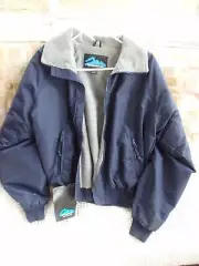 BOY'S JACKET SIZE XS NEW WITH TAGS Tri-Mountain Blue Zippered Pockets Zip Down