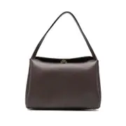 [The-moirè] The-moirè Clasp-fastening Shoulder Bag ONE SIZE BROWN
