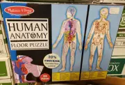 Melissa & Doug Human Anatomy Floor Puzzle 100 Pieces...NEW SEALED