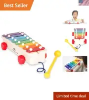 Musical Pull Along Xylophone by Fisher Price – Classic Toy for Early Development