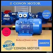 0.37kw/0.5HP 2 Pole 2800RPM Three-Phase asynchronous Motor Frame 63