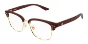 Montblanc MB0259OK Asian Fit 003 Men's Glasses Brown Size 53 - Private Health Rebate - Blue Light Block Available