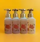 LEAVES Gentle Foaming Hand Soap Bath & Body Works Set Of Four Bottles
