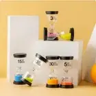 Sand Clock Timer 6Pcs 1/3/5/10/15/30min Sandglass Hourglass School Kids Game