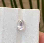 3.00 Carat Natural Cut kunzite cushion shaped loose gemstone from Afghanistan.