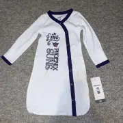 Phoenix Suns Baby Newborn Sz 0-6 Months Sleeper Gown NEW NWT