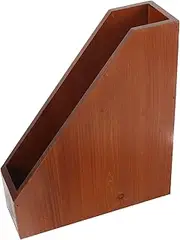 PLAFOPE Box Desktop Organization Wooden Bins Desktop Storage Boxes Storage Container Brown