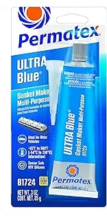 Permatex 81724 Ultra Blue Sensor-Safe RTV Silicone Gasket Maker, 95 g