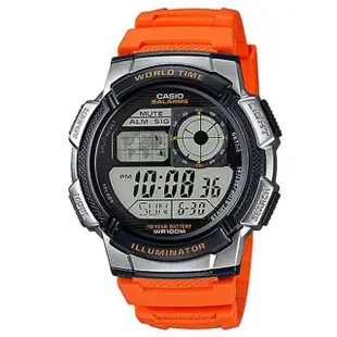 【CASIO】世界城市野外風格概念錶(AE-1000W-4B)