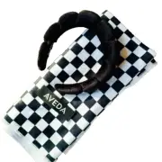 NEW Aveda Bubble Headband and Checkered Microfiber Hair Towel Gift Set Mom's Day