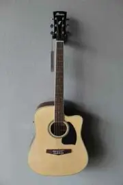 Brand New Ibanez PF15ECE Steel String Cutaway Acoustic/Electric Guitar - Natural