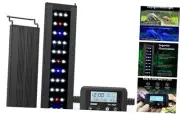 C10 Plants LED Aquarium Light, 12-18 in, 9 Watts, Full Spectrum Fish Tank