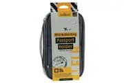 Milleni RFID Blocking Passport Holder Travel Case Cover Wallet in Grey