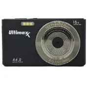 Ultimaxx 44MP Digital Compact Camera with 16x Digital Zoom w/ 32GB Card