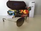 Maui Jim Cliff House Authenitc Polarized Titanium Sunglasses 247-16 Gold/Bronze