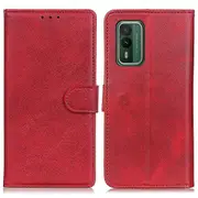 Phone Case for Nokia XR21 ,Cowhide Texture PU Leather+TPU Foldable Stand Wallet Cover