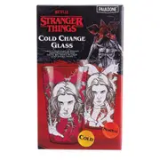 Stranger Things Themed Colour Design Changing Drinking Glass/Cup Assorted 8+