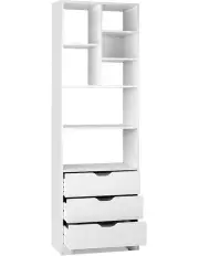 [Artiss] Display Drawer Shelf in White