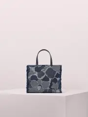 sam denim medium satchel