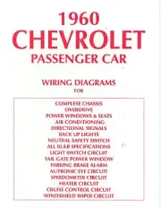 1960 CHEVROLET WIRING DIAGRAM MANUAL