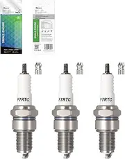 3PK TORCH F7RTC Spark Plug Replace for NGK 5534/BPR7ES V-line-19, for Bosch 7992/WR5DC 4038/WR5DP, for Champion 332/RN7YC 415/RN9YC 818/RN2C,for Denso W22EPR-U/3088, for ACDelco R41CXLS, OEM