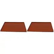 Set of 2 Cake Mat Rolling Mold Bread Making Accessories Tin