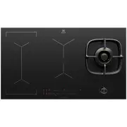 Electrolux 90cm UltimateTaste 900 Hybrid Induction with Gas Burner Cooktop. EHH957BE